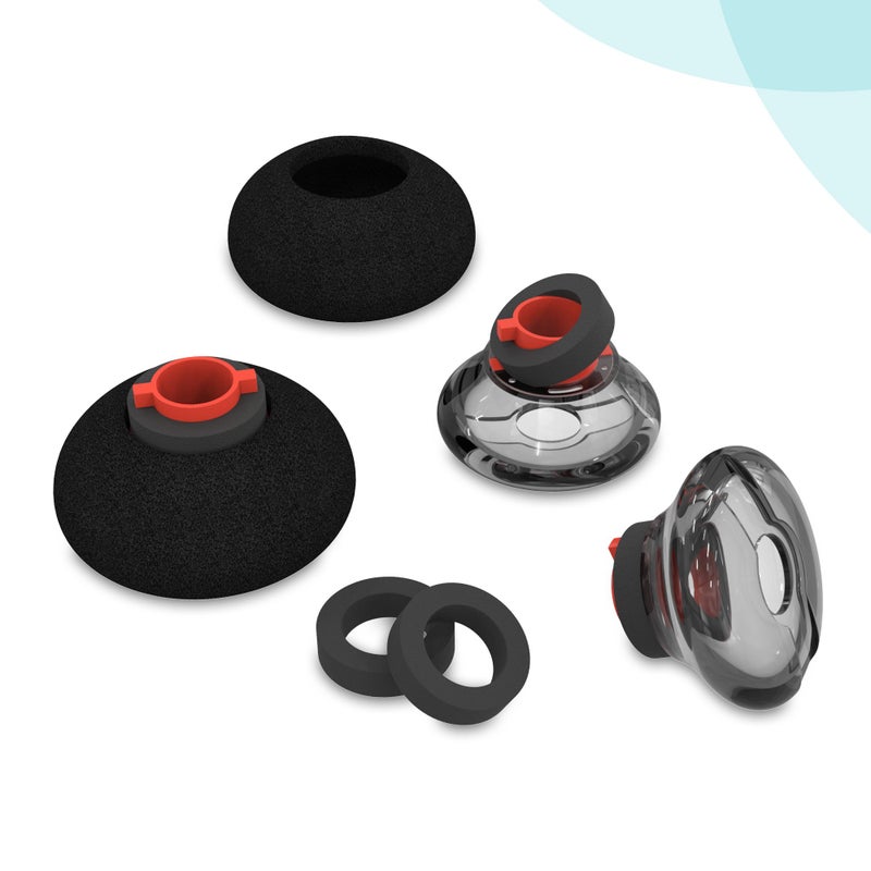Wiki VALLEY Eartips Replacement for Plantronics Voyager 5200 5220 5210,Earphone Kits Earpads for Plantronics Voyager 5200 Voyager Legend Voyager Pro Wireless Headset-Medium - Image 3